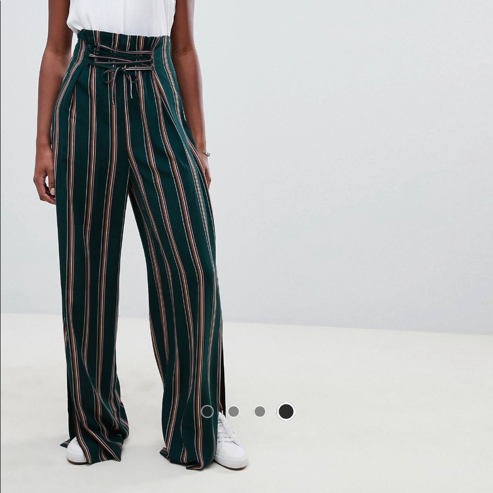 Wide leg pants